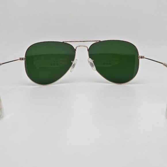 Jimmy Crystal GL1261 Swarovski Silver Frame Purple Mirror Len Aviator Sunglasses main image 10